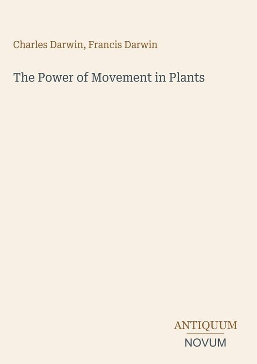 Produktbild: The Power of Movement in Plants