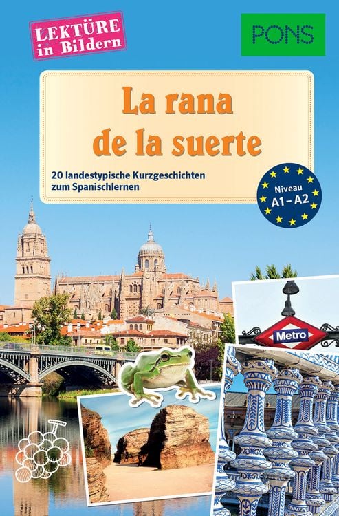 Produktbild: PONS Lektüre in Bildern Spanisch - La rana de la suerte