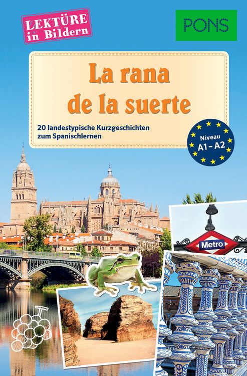 Produktbild: PONS Lekt&uuml;re in Bildern Spanisch - La rana de la suerte