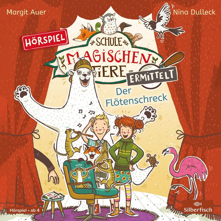 Produktbild: Die Schule der magischen Tiere ermittelt - H&ouml;rspiele 4: Der Fl&ouml;tenschreck