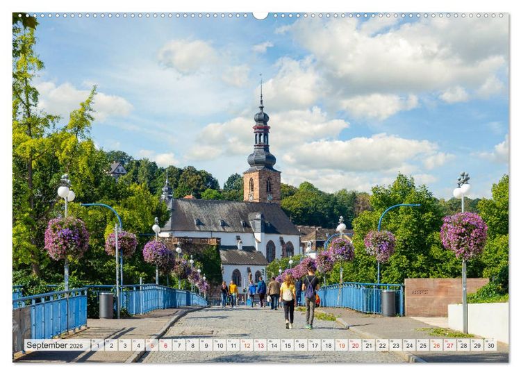 Produktbild: Saarbr&uuml;cken Impressionen (Wandkalender 2026 DIN A2 quer), CALVENDO Monatskalender