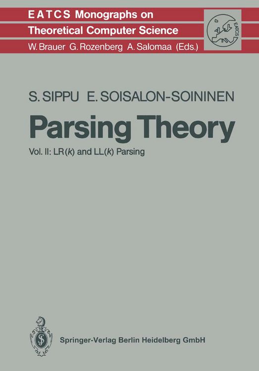 Produktbild: Parsing Theory