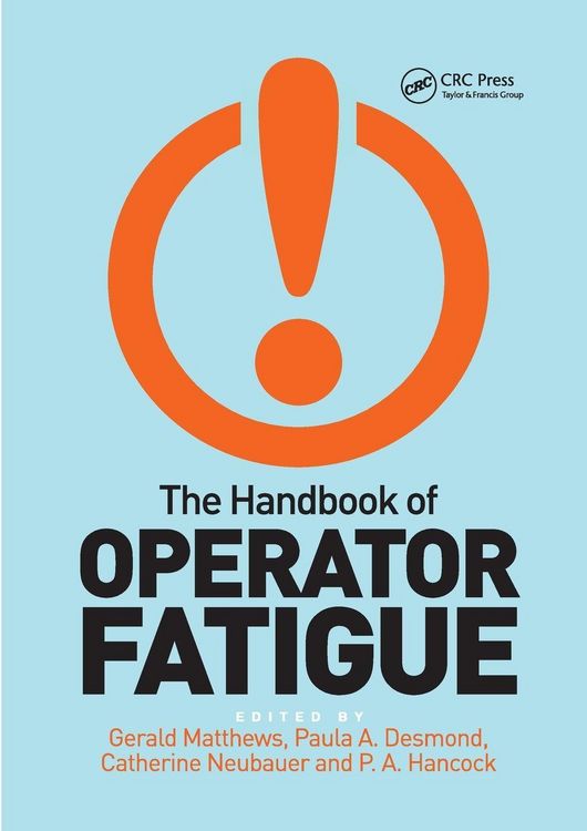 Produktbild: The Handbook of Operator Fatigue