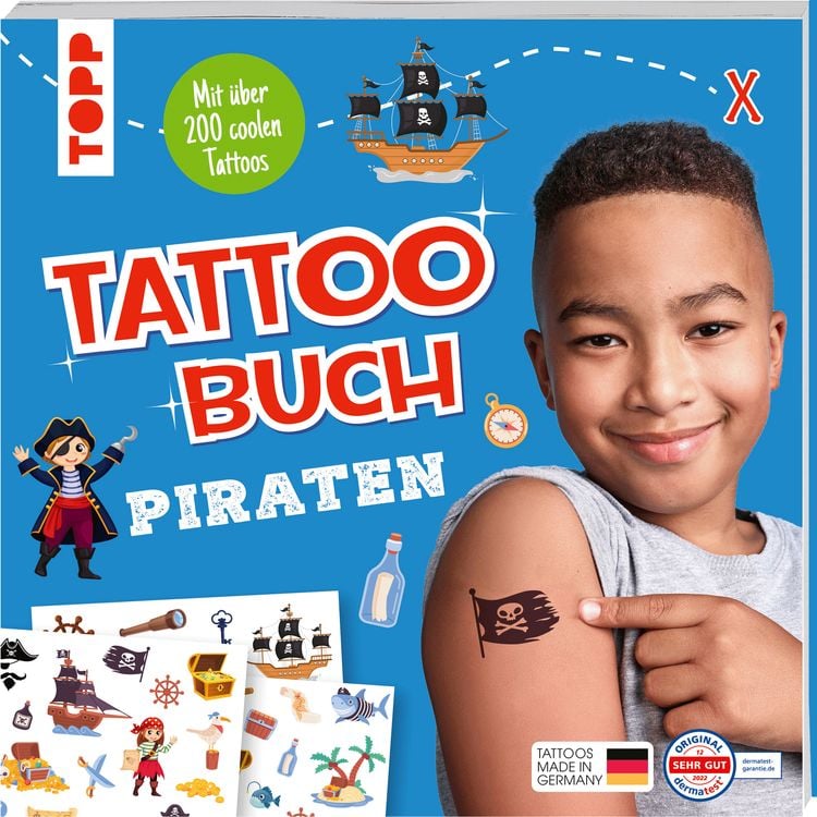 Bild vom Artikel Tattoobuch Piraten vom Autor Frechverlag