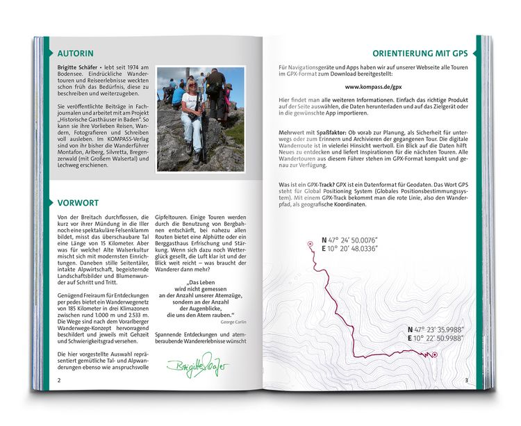 Produktbild: KOMPASS Wanderf&uuml;hrer Kleinwalsertal, 35 Touren