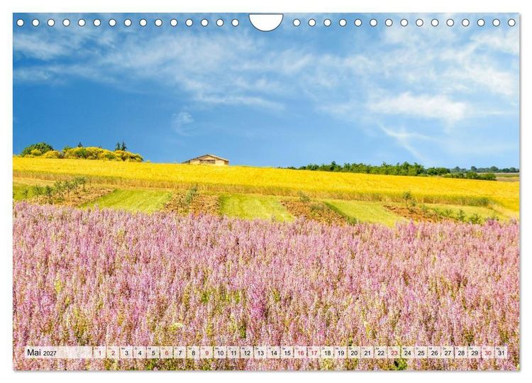 Produktbild: Ein Herz f&uuml;r die Provence (Wandkalender 2027 DIN A4 quer), CALVENDO Monatskalender