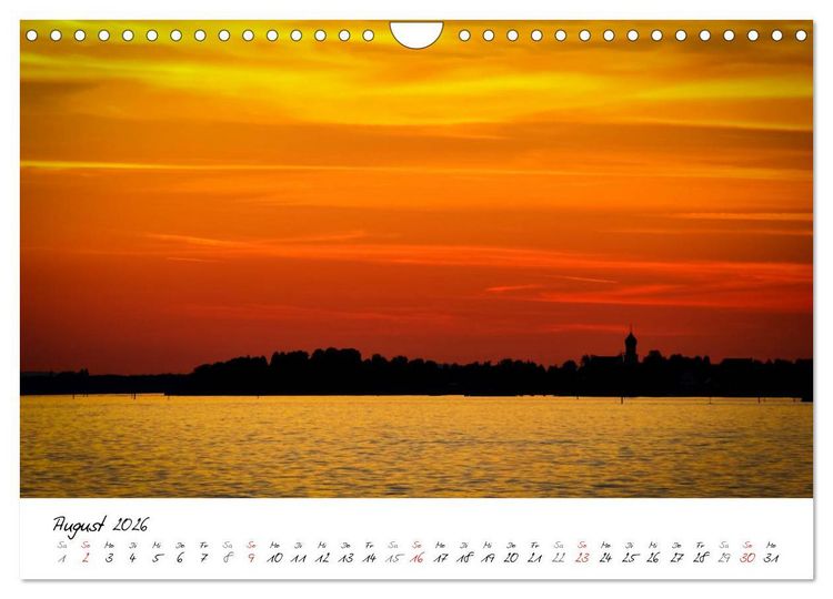 Produktbild: Unterwegs am Bodensee (Wandkalender 2026 DIN A4 quer), CALVENDO Monatskalender
