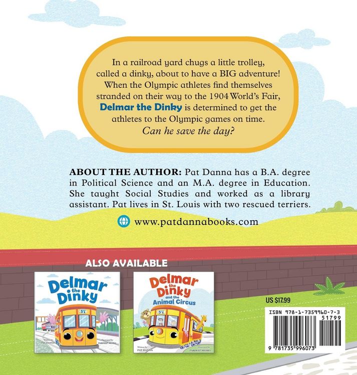 Produktbild: Delmar the Dinky and the Olympics -The Adventures of a Little Trolley