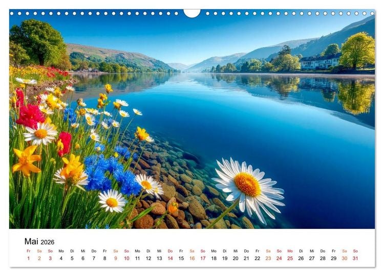 Produktbild: Naturzeit - Ein Jahr im Wandel (Wandkalender 2026 DIN A3 quer), CALVENDO Monatskalender