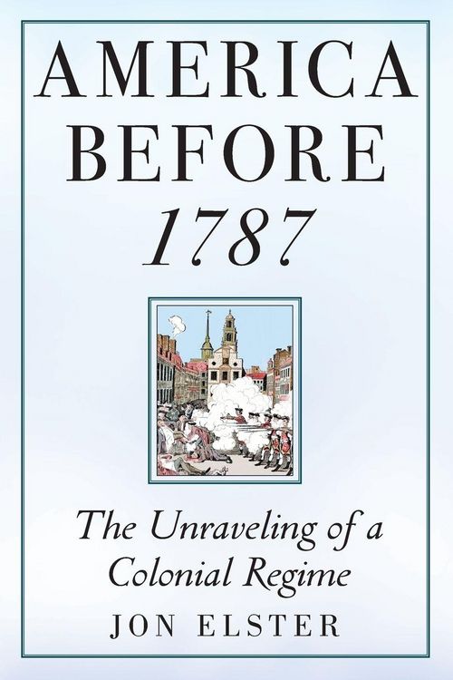 Produktbild: America before 1787