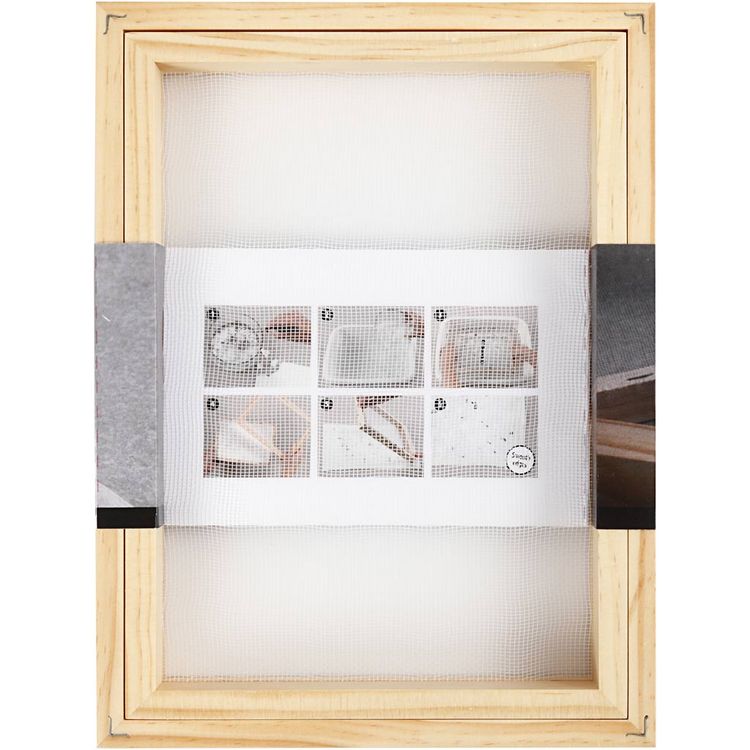 Produktbild: Creativ Company Doppelrahmen zum Papiersch&ouml;pfen, A5, Gr&ouml;&szlig;e 25x19x3cm , 1 St&uuml;ck
