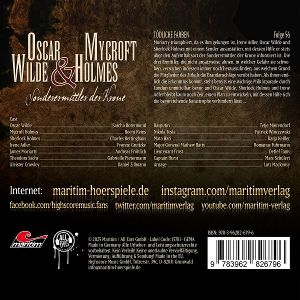 Produktbild: Oscar Wilde & Mycroft Holmes - T&ouml;dliche Farben,1 Audio-CD