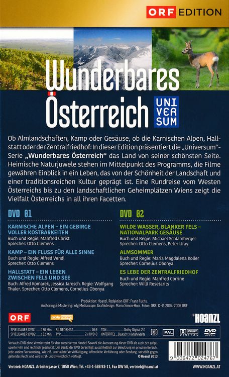 Produktbild: Universum - Wunderbares &Ouml;sterreich