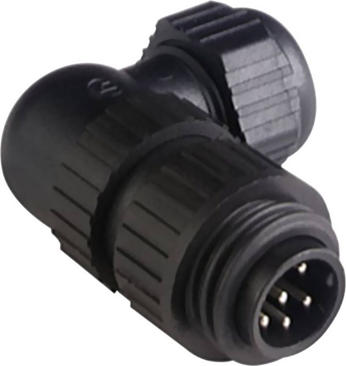 Produktbild: Hirschmann 934 130-100-1 Rundstecker Stecker, gewinkelt Serie (Rundsteckverbinder): CA Gesamtpolzahl: 6 + PE 1 St.