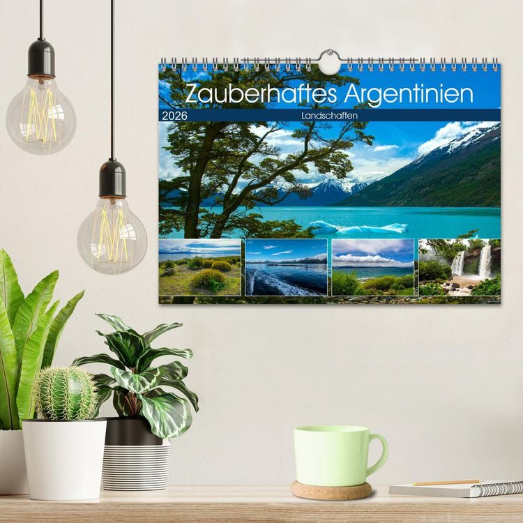 Produktbild: Zauberhaftes Argentinien (Wandkalender 2026 DIN A4 quer), CALVENDO Monatskalender