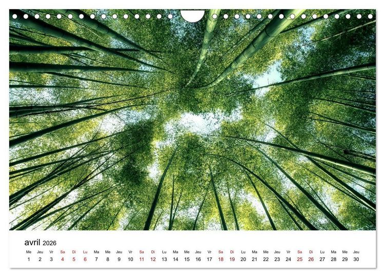 Produktbild: Merveilleux Japon (Calendrier mural 2026 DIN A4 vertical), CALVENDO calendrier mensuel