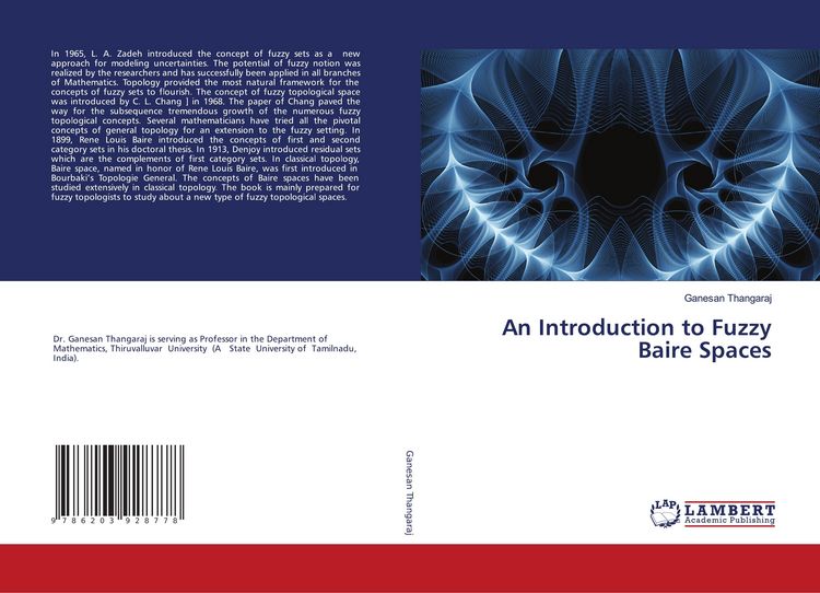 Produktbild: An Introduction to Fuzzy Baire Spaces