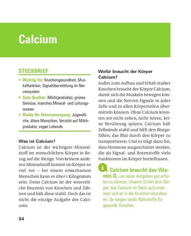 Produktbild: Vitamine, Mineralstoffe, Spurenelemente