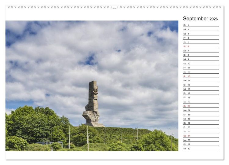 Produktbild: Danzig - Zeit f&uuml;r Entdeckungen (hochwertiger Premium Wandkalender 2026 DIN A2 quer), Kunstdruck in Hochglanz