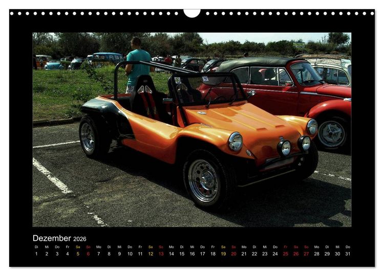Produktbild: Buggys - die Kultautos der 80er (Wandkalender 2026 DIN A3 quer), CALVENDO Monatskalender