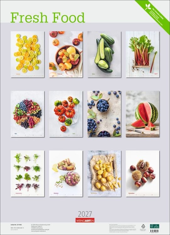 Produktbild: Fresh Food Kalender 2027