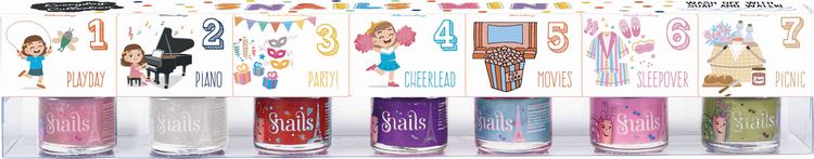 Produktbild: Snails Geschenkset Nagellack Mini 7x7ml (MQ2)
