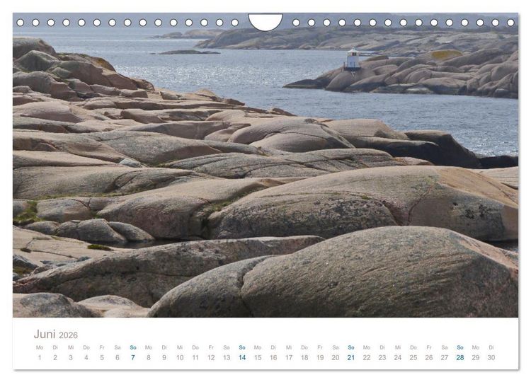 Produktbild: Bohusl&auml;n - Idyllische Sch&auml;renlandschaft an Schwedens Westk&uuml;ste (Wandkalender 2026 DIN A4 quer), CALVENDO Monatskalender
