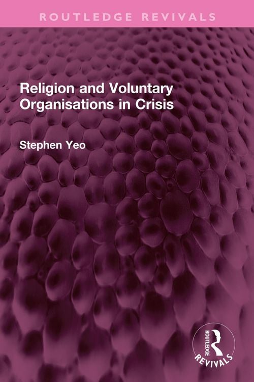 Produktbild: Religion and Voluntary Organisations in Crisis