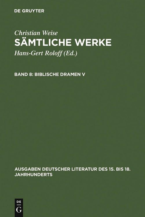 Produktbild: Biblische Dramen V
