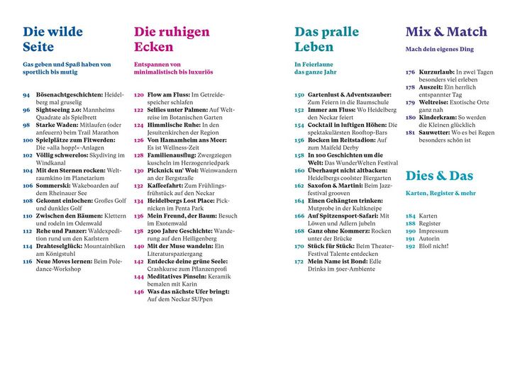 MARCO POLO Insider-Trips Heidelberg & Mannheim
