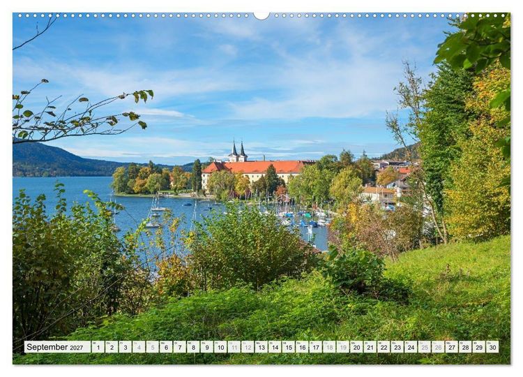 Produktbild: Es is so schee am Tegernsee (Wandkalender 2027 DIN A2 quer), CALVENDO Monatskalender