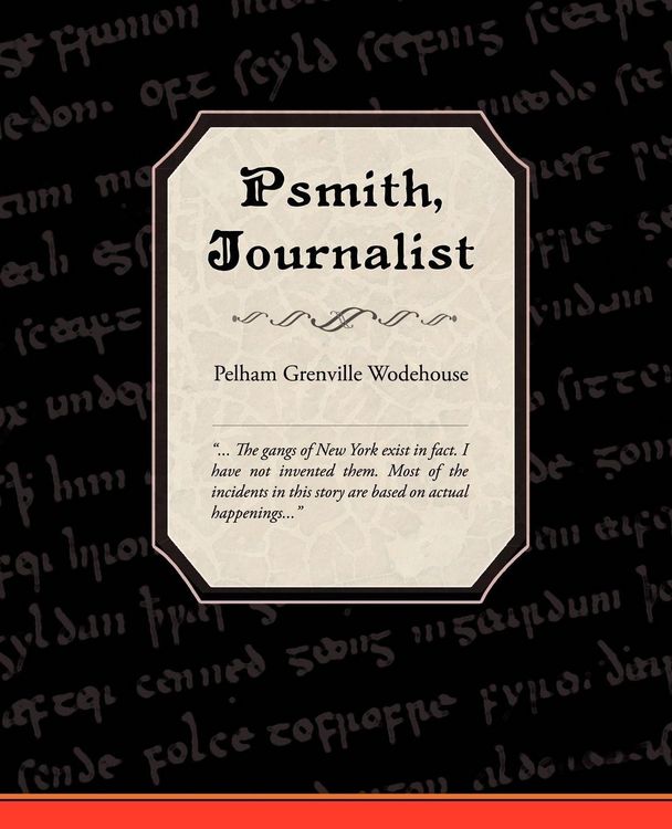 Produktbild: Psmith, Journalist