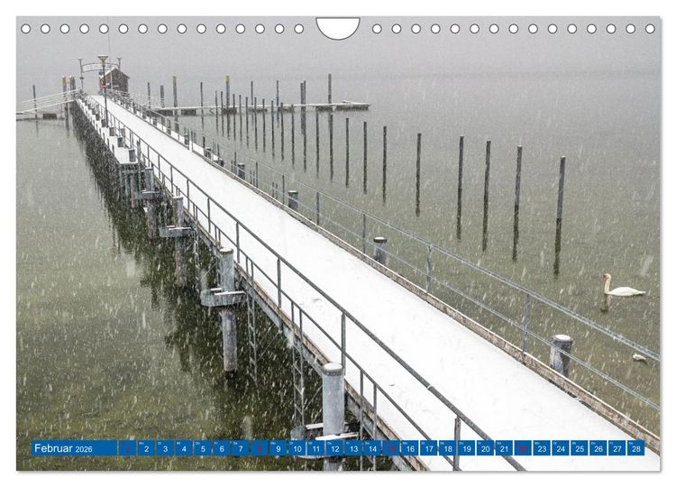 Produktbild: Drei L&auml;nder ein See - Bodensee (Wandkalender 2026 DIN A4 quer), CALVENDO Monatskalender