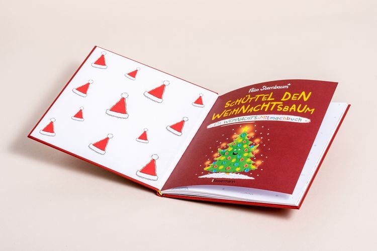 Produktbild: Schüttel den Weihnachtsbaum. Ein Weihnachts-Mitmachbuch zum Schütteln, Schaukeln, Pusten, Klopfen und sehen, was dann passiert. Von 2 bis 4 Jahren