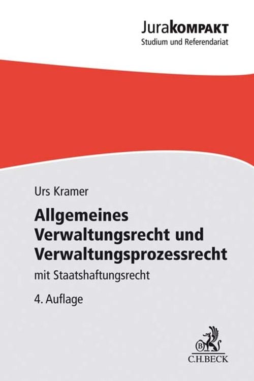 Bild vom Artikel Allgemeines Verwaltungsrecht und Verwaltungsprozessrecht vom Autor Urs Kramer
