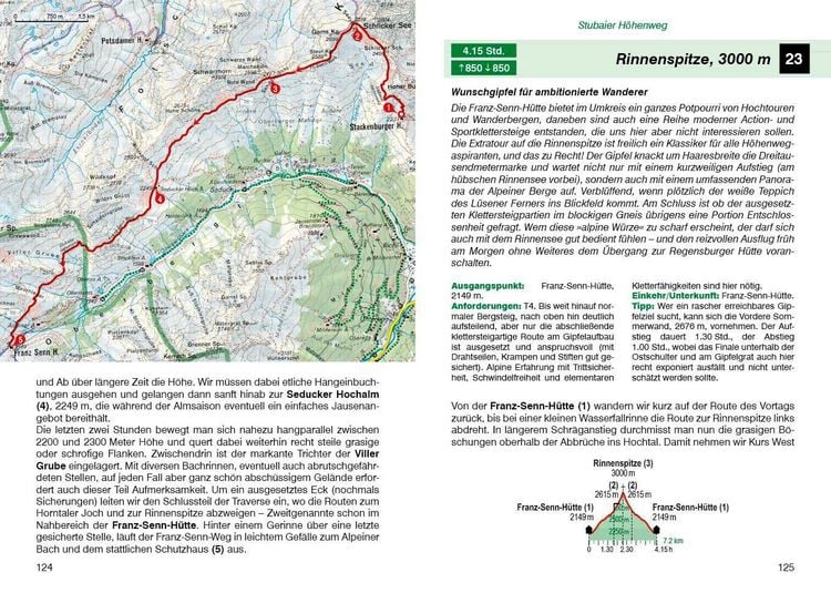 Produktbild: ROTHER Wanderf&uuml;hrer Stubaier H&ouml;henweg, Sellrainer H&uuml;ttenrunde, Gschnitztaler H&uuml;ttentour. 3 alpine Mehrtagestouren