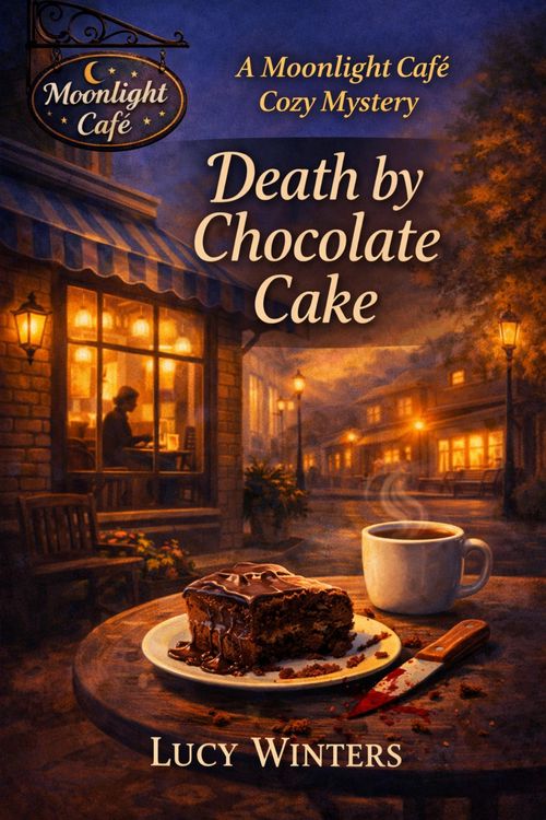 Produktbild: Death by Chocolate Cake (The Moonlight Caf&eacute; Mysteries, #3)