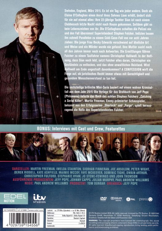 Produktbild: A Confession [2 DVDs]