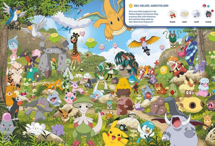 Produktbild: Pok&eacute;mon: Mein Wimmelspa&szlig; - Eine aufregende Reise durch Paldea