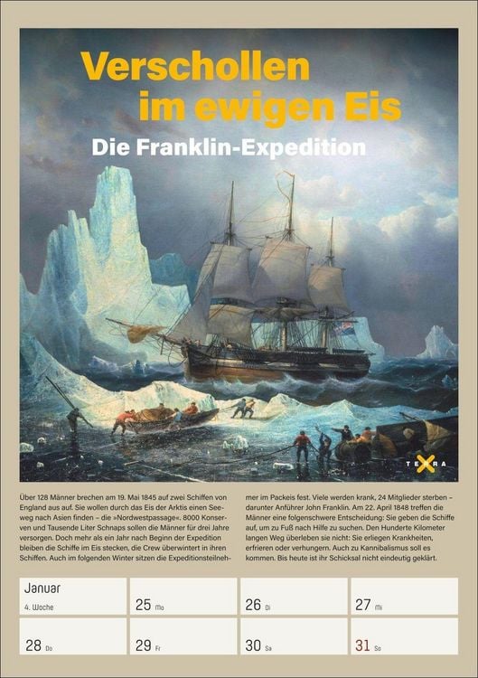 Produktbild: Terra X History Wochenplaner 2027