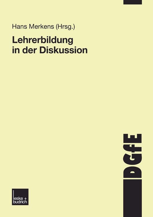 Produktbild: Lehrerbildung in der Diskussion