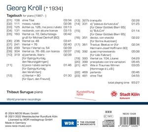 Produktbild: Georg Kr&ouml;ll: Tagebuch