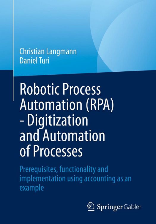 Produktbild: Robotic Process Automation (RPA) - Digitization and Automation of Processes