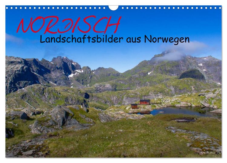 Produktbild: NORDISCH (Wandkalender 2026 DIN A3 quer), CALVENDO Monatskalender