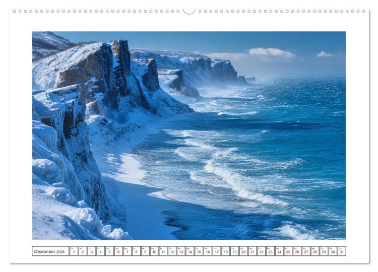 Produktbild: Die Magie des Meeres (Wandkalender 2026 DIN A2 quer), CALVENDO Monatskalender