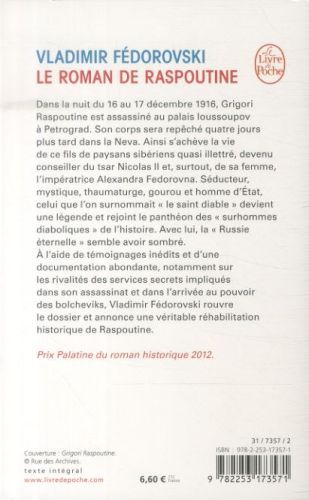 Produktbild: Fre-Roman De Raspoutine