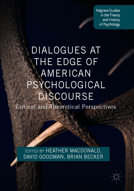 Produktbild: Dialogues at the Edge of American Psychological Discourse