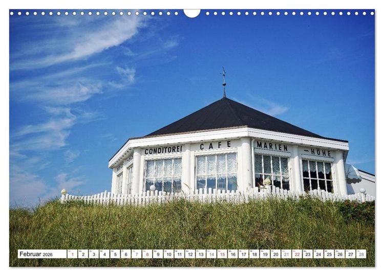 Produktbild: Norderney - von barfu&szlig; bis Lackschuh (Wandkalender 2026 DIN A3 quer), CALVENDO Monatskalender