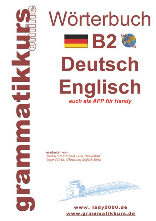 Produktbild: W&ouml;rterbuch B2 Deutsch - Englisch
