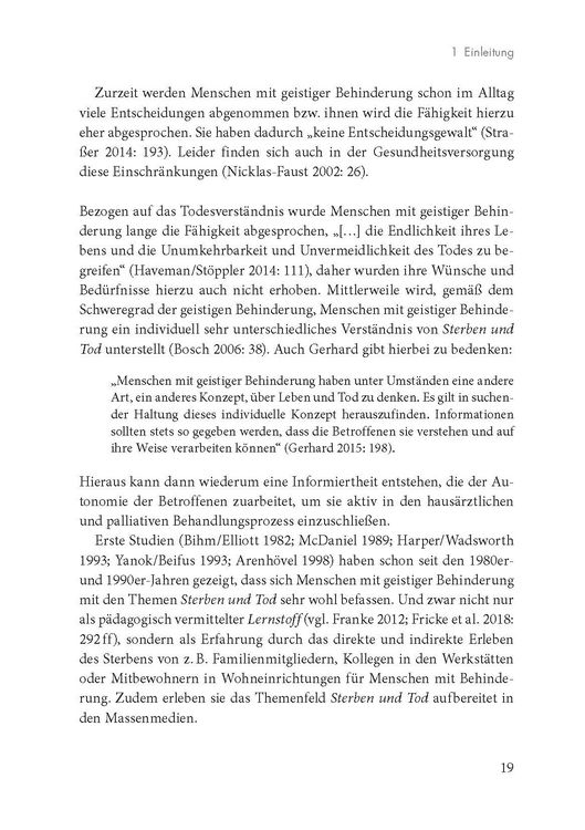 Produktbild: &Auml;rztliche Versorgung von Menschen mit geistiger Behinderung am Lebensende